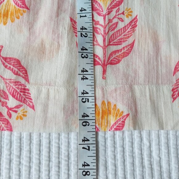 Old Navy Tie Shoulder Floral Sleeveless Maxi Swing Dress Medium Pockets Flowy - Picture 9 of 12